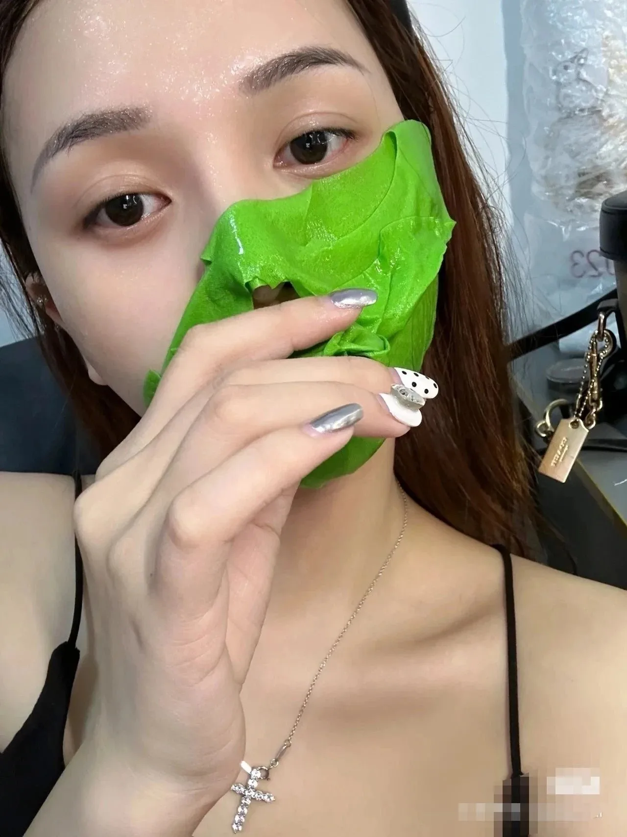 Goosepapa安肤补水面膜，➕网纱内衬，高端贵妇面膜，修护敏感肌，超纤维生物面膜，0.3公斤，一盒5片，一件50盒，2029年2月27日 图片 6