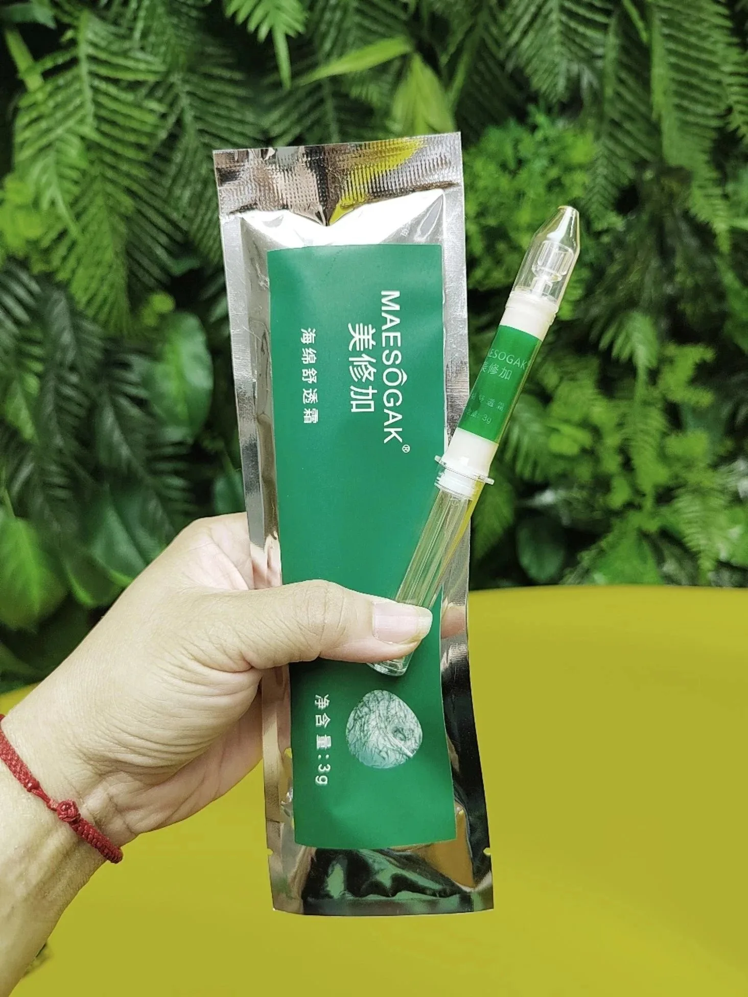 美修加海绵舒透霜，海绵骨针单只装，净含量：3克，产品重：16克，保质期：2028年4月20号 图片 8
