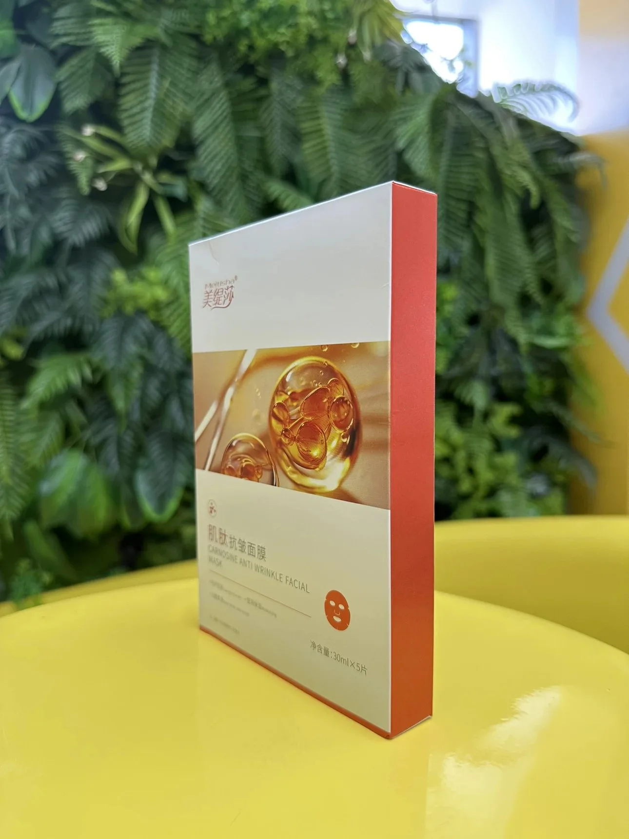 美缇莎肌肽抗皱面膜，30ml＊5片/盒，100盒/件，有内托，保质期2028年6月11日 图片 7
