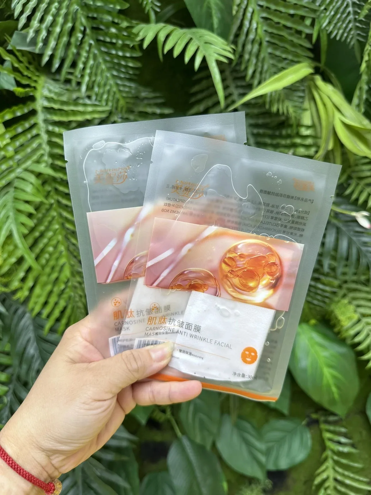 美缇莎肌肽抗皱面膜，30ml＊5片/盒，100盒/件，有内托，保质期2028年6月11日 图片 10