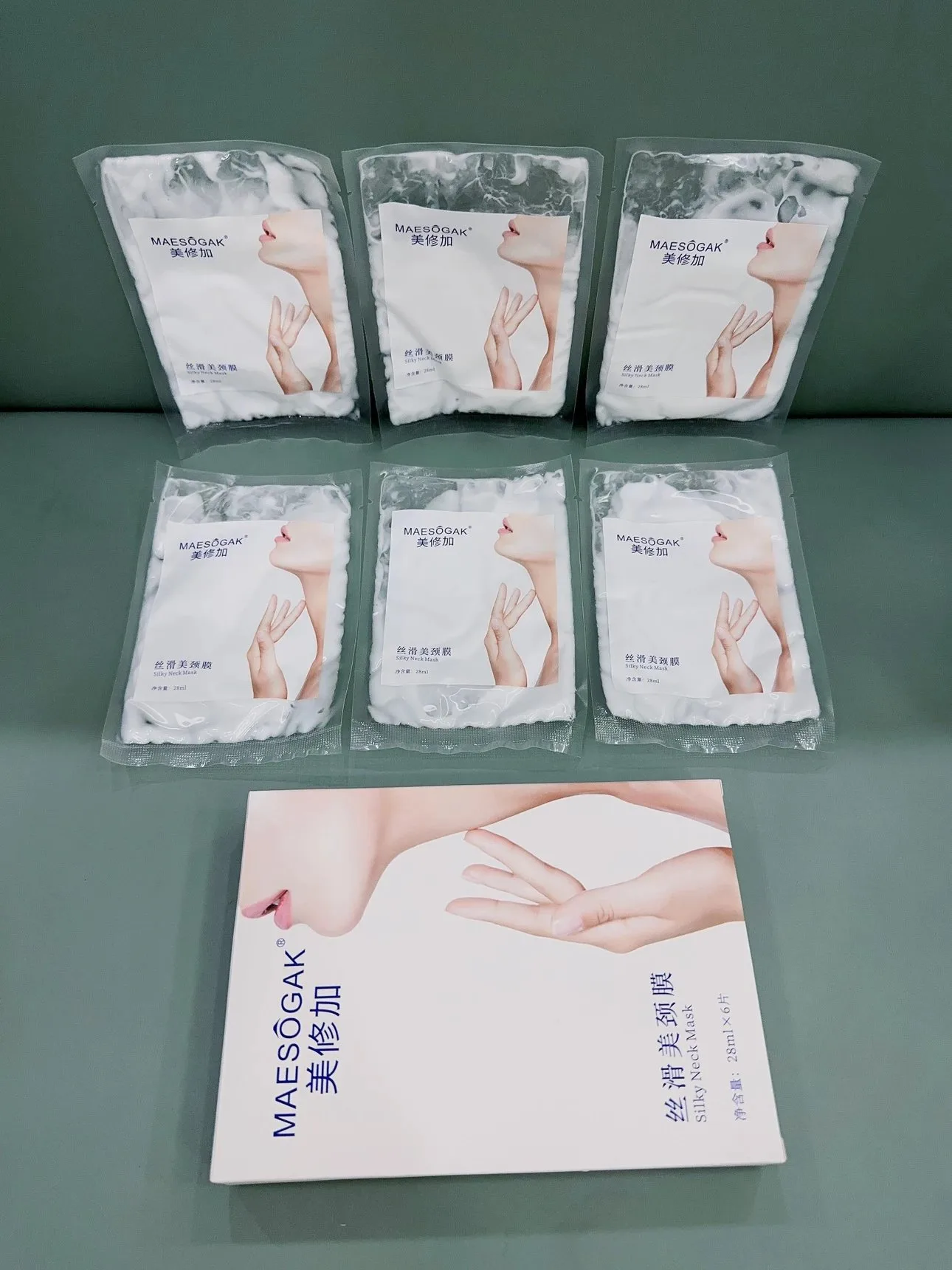 美修加丝滑美颈膜，颈膜6袋/盒，29年1月9日 图片 11