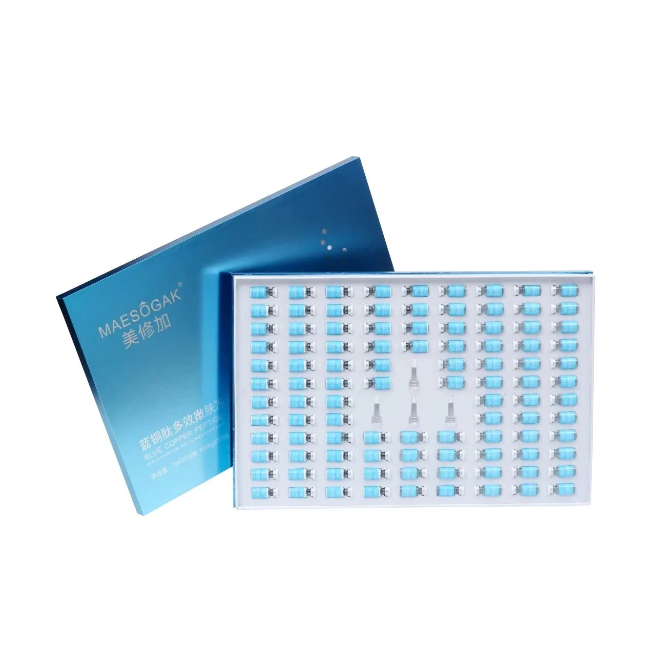美修加蓝铜胜肽嫩肤冻干粉套盒，50对装，2公斤‭，产品名称需要P图修改（2029.01.06） 图片 3