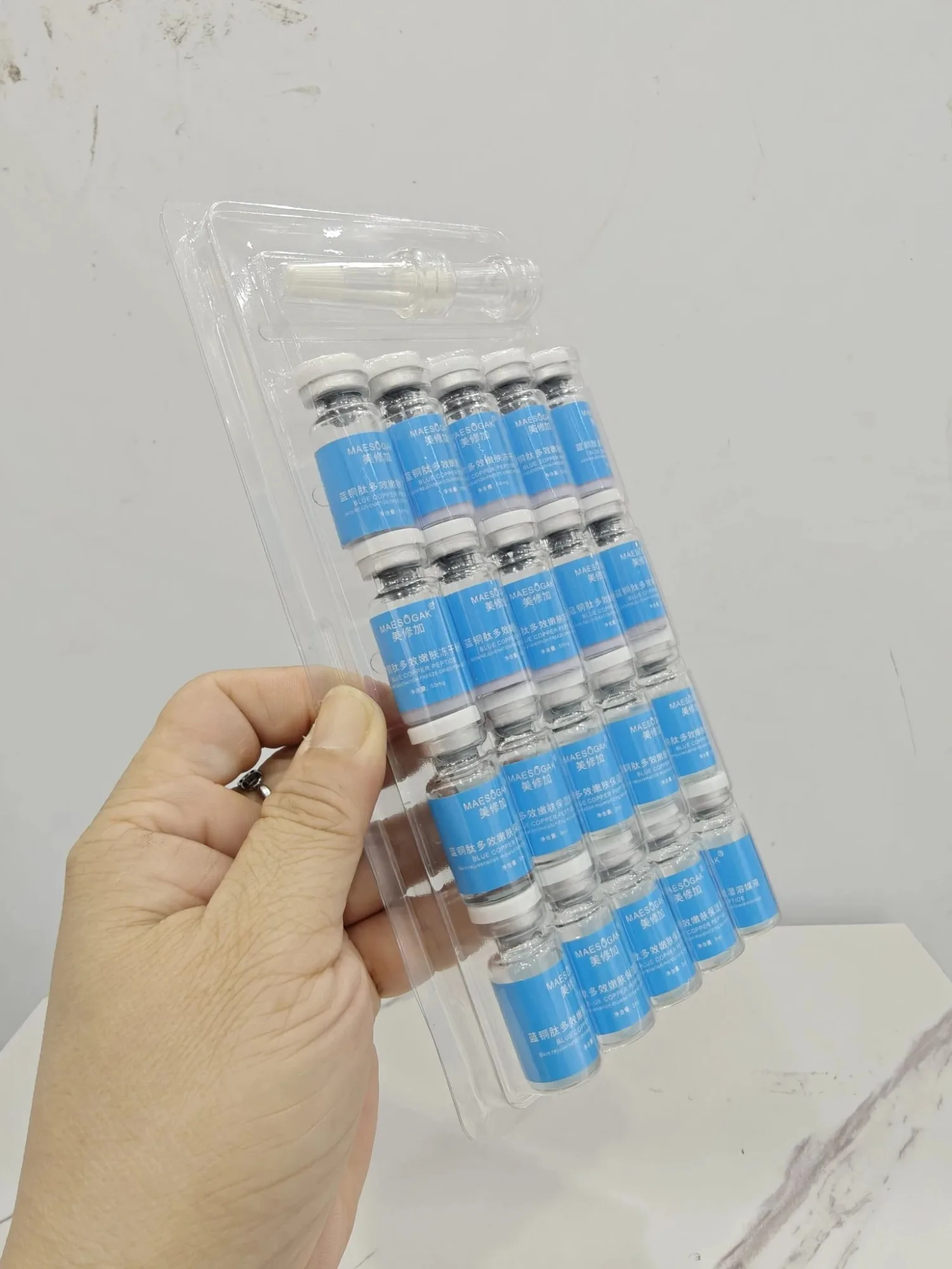 【实物】美修加蓝铜肽多效嫩肤冻干粉 图片 2