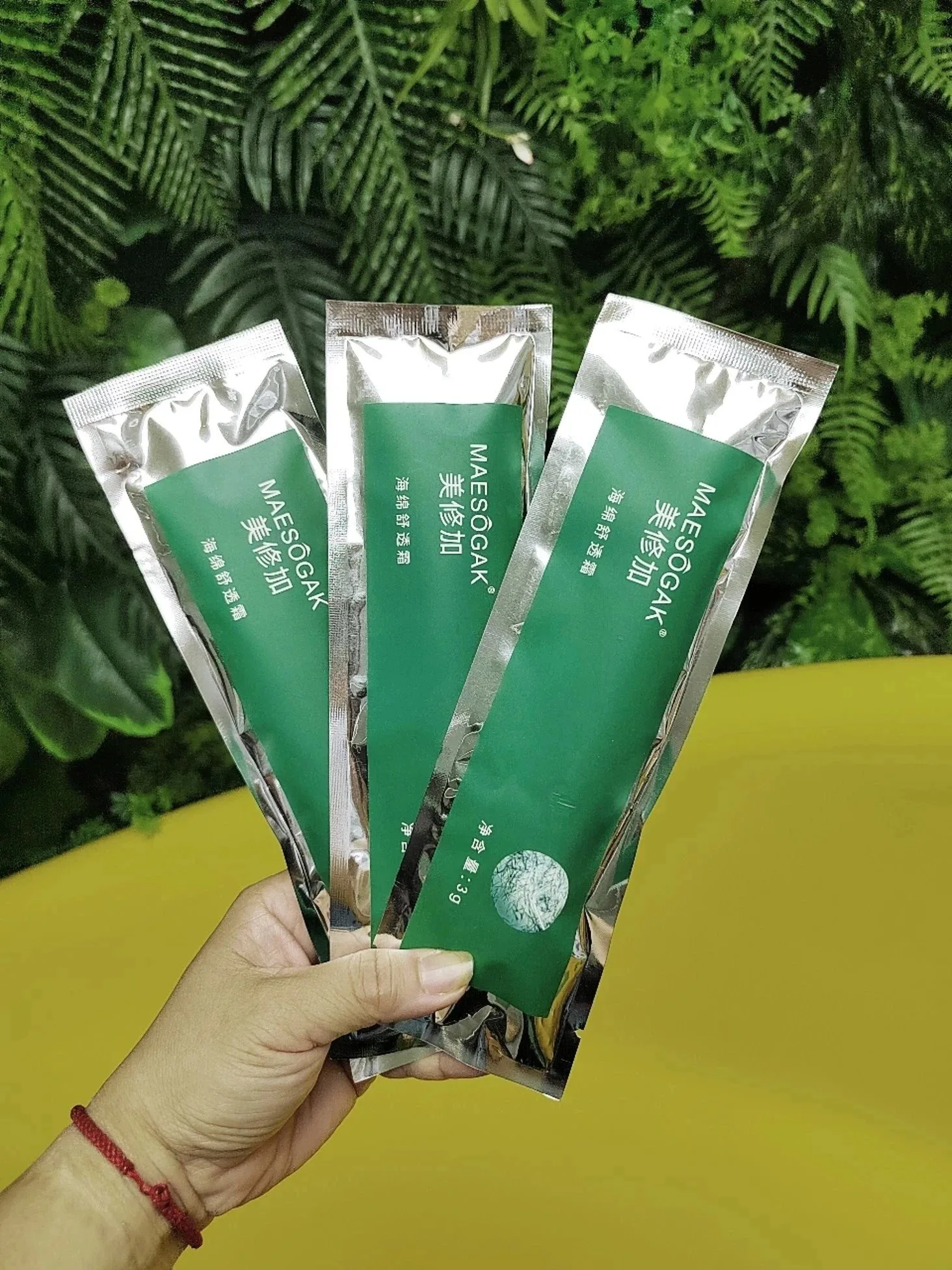美修加海绵舒透霜，海绵骨针单只装，净含量：3克，产品重：16克，保质期：2028年4月20号 图片 6