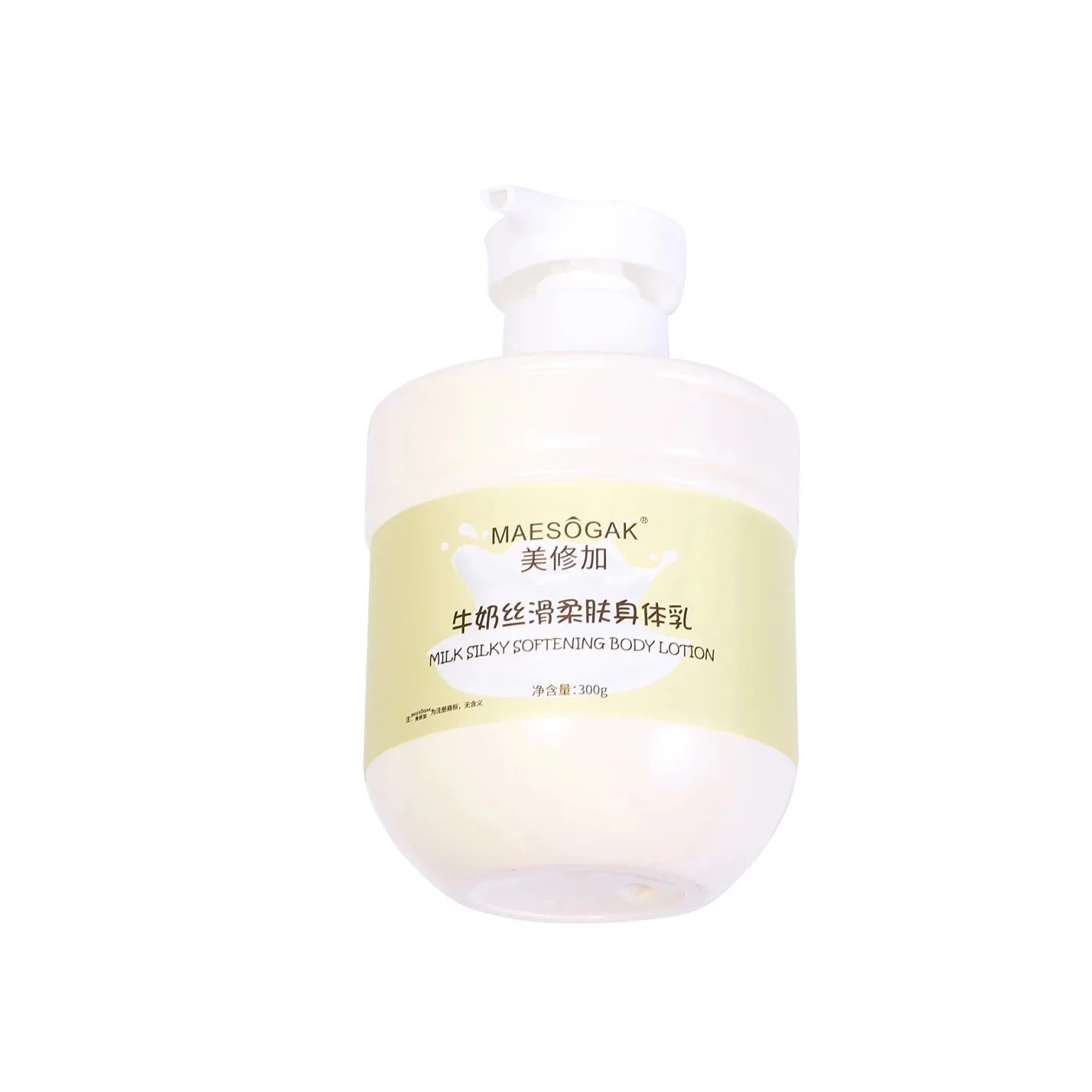 美修加牛奶丝滑柔肤身体乳，净含量300g，产品重392g，（2029年1月8号 图片 4