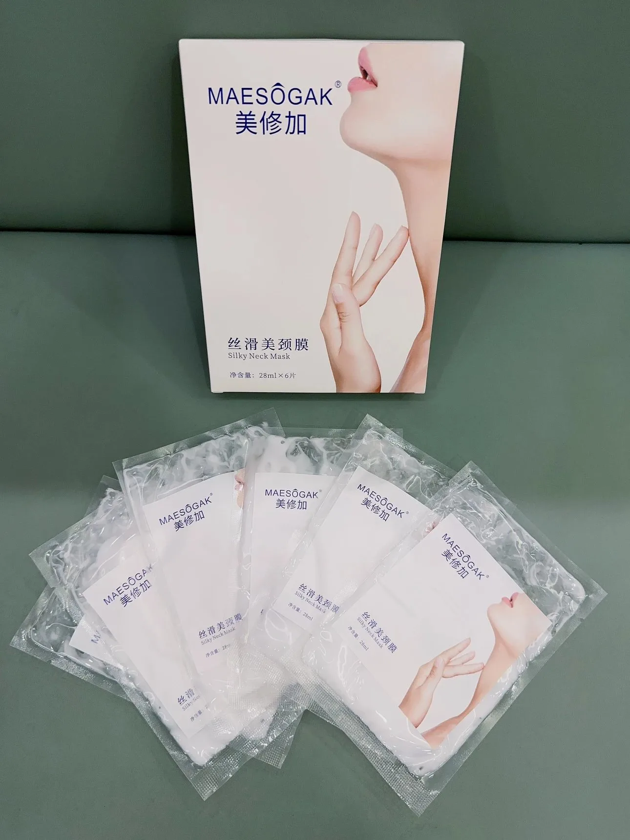 美修加丝滑美颈膜，颈膜6袋/盒，29年1月9日 图片 10