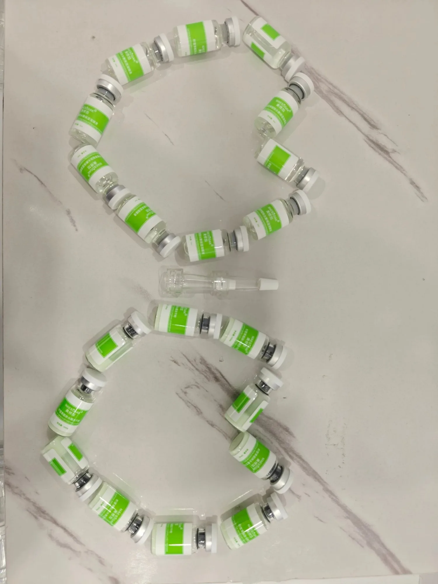 【实物】美修加积雪草靓肤水嫩冻干粉20对装 图片 13