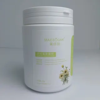 美修加洋甘菊软膜粉，净含量：500g，产品重：0.6公斤，（保质期2029年01月12日，无规格箱