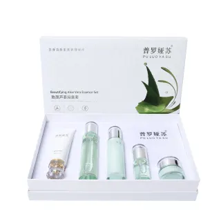 普罗娅苏致颜芦荟凝露套，修护补水5件套，五件套，1.5公斤/套，14套/件，29年1月7，家居护肤套盒