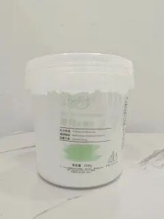 【实物拍摄】美缇莎薄荷软膜粉，规格500g/桶，保质期2029年7月13日